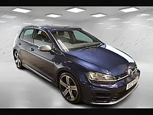 Used 2017 Volkswagen Golf R Blue - Interior and Exterior details 7