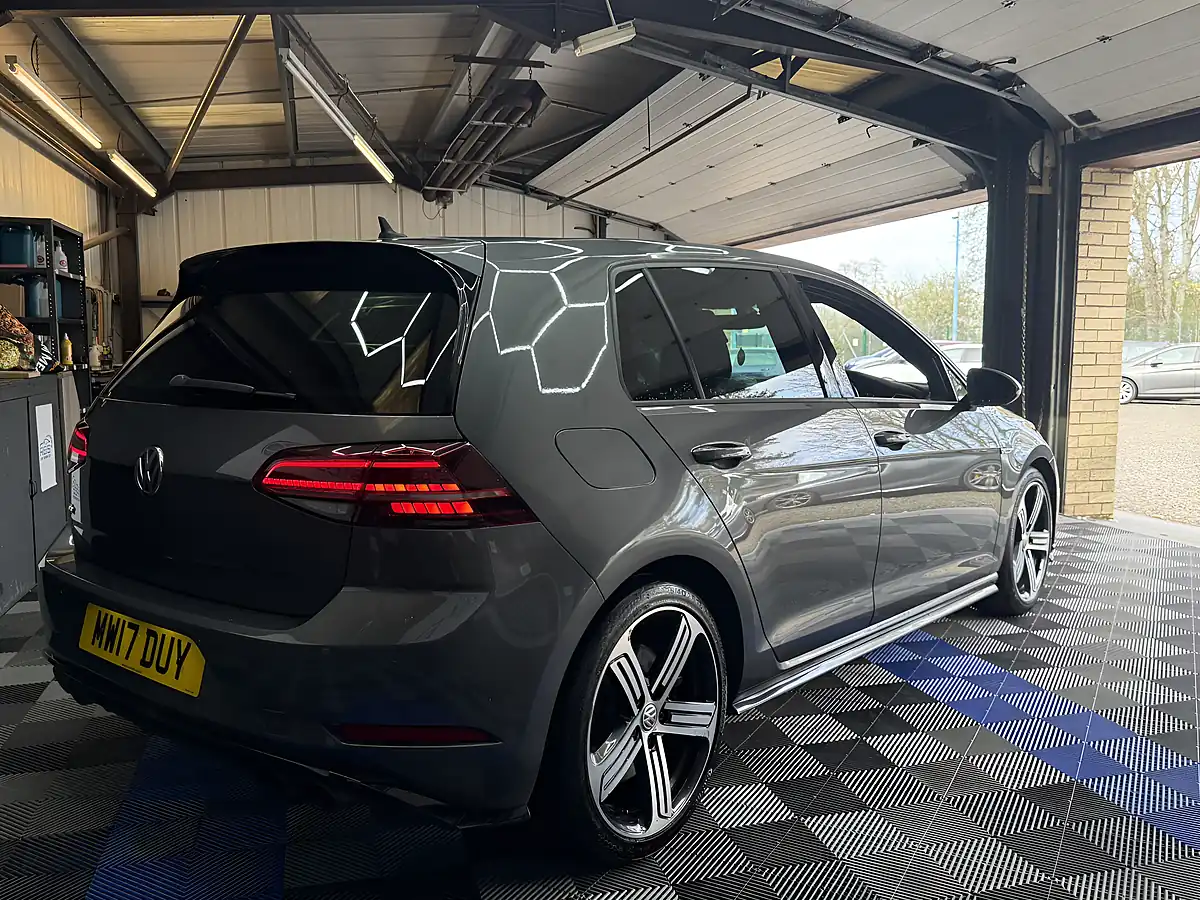 Used 2017 Volkswagen Golf R Indium Grey - Interior and Exterior details 9