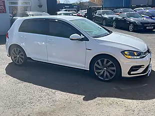 Used 2017 Volkswagen Golf R-Line White - Interior and Exterior details 10