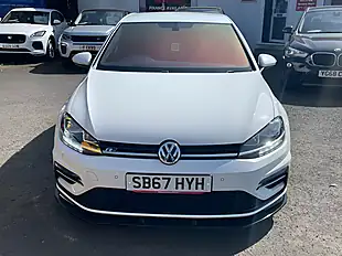 Used 2017 Volkswagen Golf R-Line White - Interior and Exterior details 11