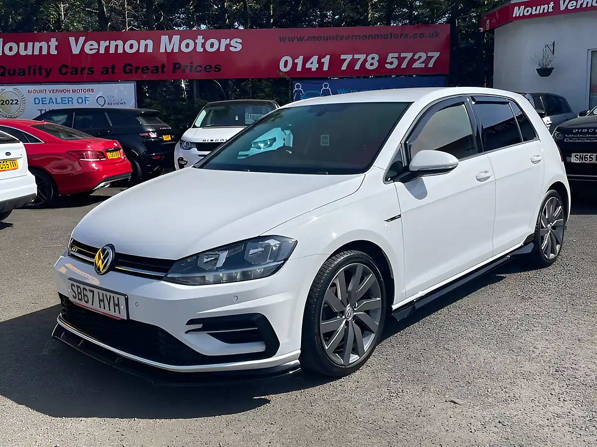 Used 2017 Volkswagen Golf R-Line White - Interior and Exterior details 4