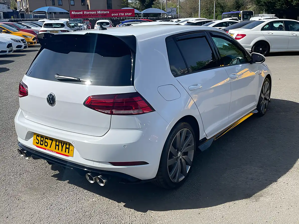 Used 2017 Volkswagen Golf R-Line White - Interior and Exterior details 8
