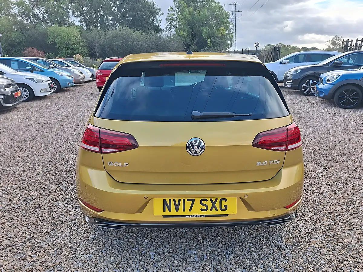 Used 2017 Volkswagen Golf R-Line Yellow - Interior and Exterior details 10