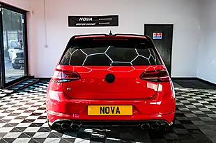 Used 2017 Volkswagen Golf R Red - Interior and Exterior details 11