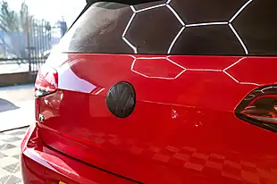Used 2017 Volkswagen Golf R Red - Interior and Exterior details 13
