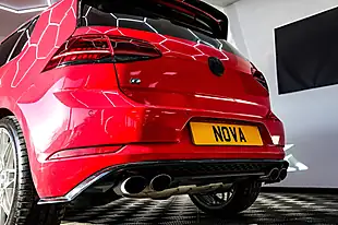 Used 2017 Volkswagen Golf R Red - Interior and Exterior details 14