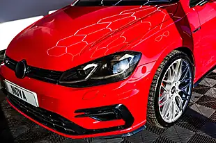 Used 2017 Volkswagen Golf R Red - Interior and Exterior details 18