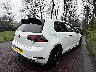 Used 2017 Volkswagen Golf R White - Interior and Exterior details 3