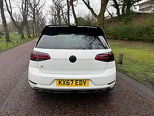Used 2017 Volkswagen Golf R White - Interior and Exterior details 4