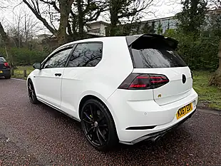Used 2017 Volkswagen Golf R White - Interior and Exterior details 5