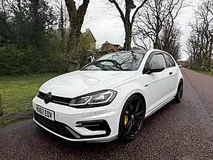 Used 2017 Volkswagen Golf R White - Interior and Exterior details 7