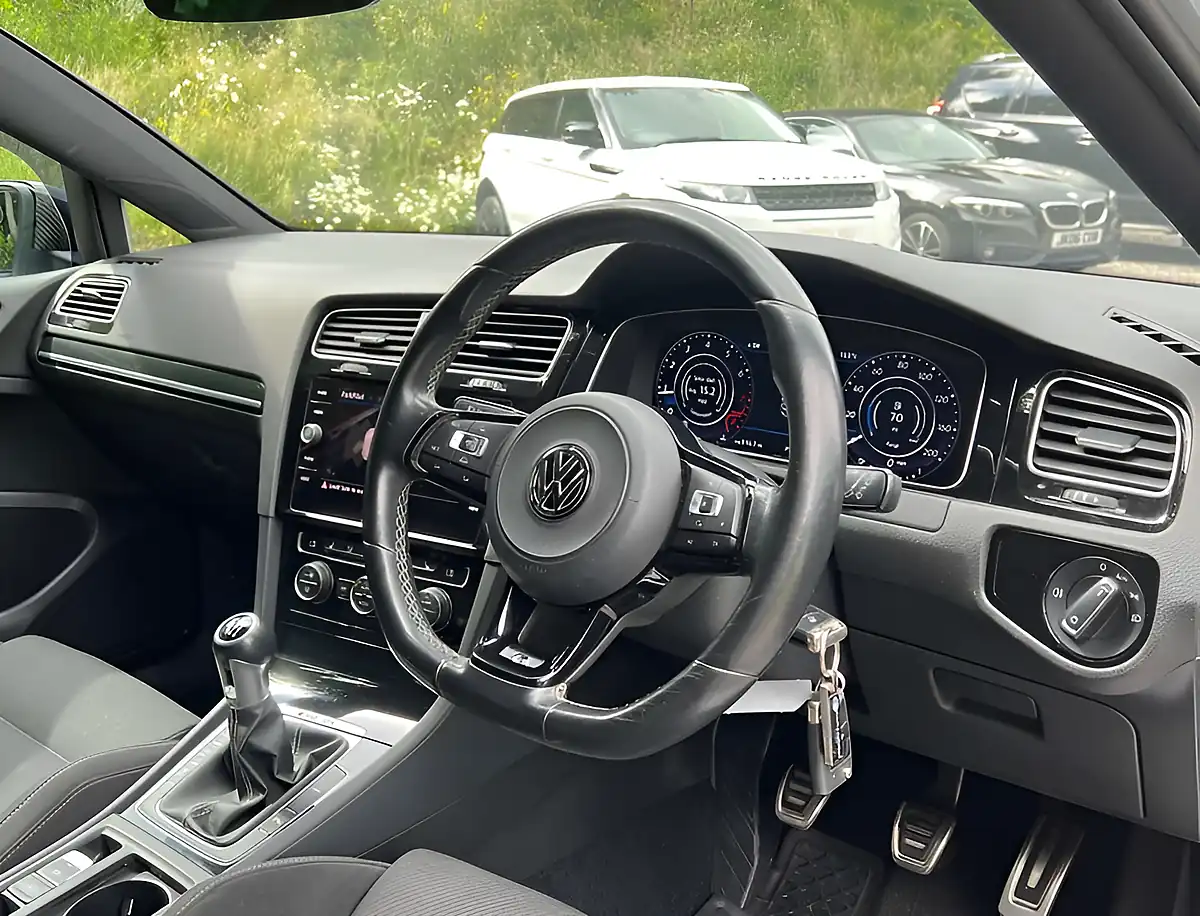 Used 2017 Volkswagen Golf R White Silver - Interior and Exterior details 11