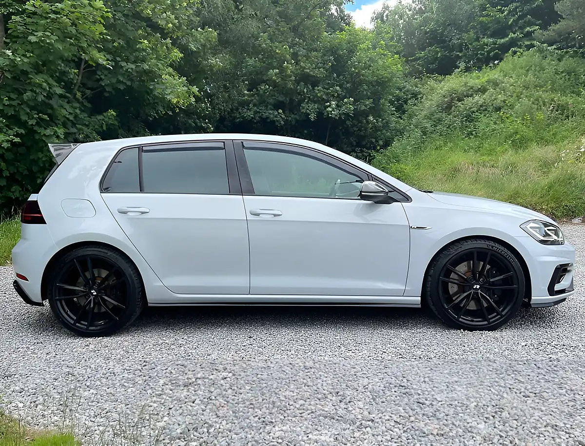 Used 2017 Volkswagen Golf R White Silver - Interior and Exterior details 2