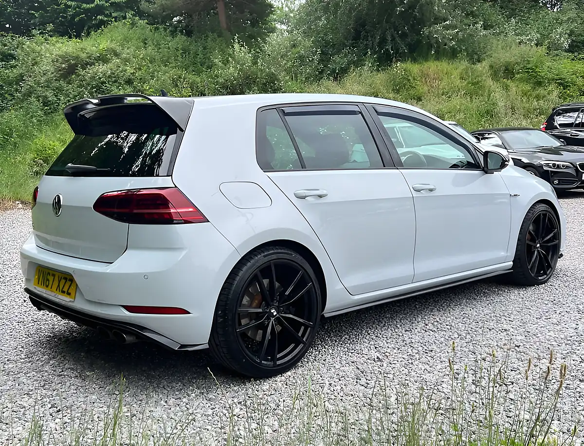Used 2017 Volkswagen Golf R White Silver - Interior and Exterior details 3