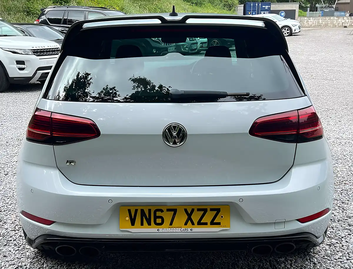 Used 2017 Volkswagen Golf R White Silver - Interior and Exterior details 4