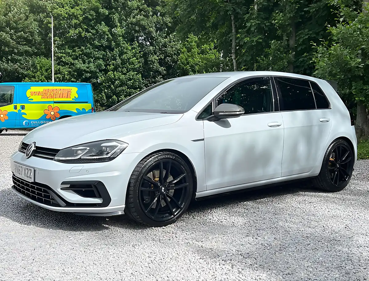 Used 2017 Volkswagen Golf R White Silver - Interior and Exterior details 7