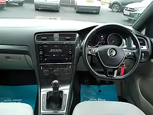 Used 2017 Volkswagen Golf Se Black - Interior and Exterior details 13
