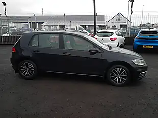 Used 2017 Volkswagen Golf Se Black - Interior and Exterior details 7
