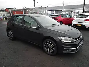 Used 2017 Volkswagen Golf Se Black - Interior and Exterior details 8