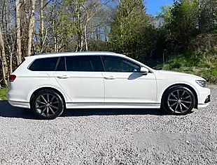 Used 2017 Volkswagen Passat R-Line Pure White - Interior and Exterior details 2