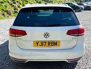 Used 2017 Volkswagen Passat R-Line Pure White - Interior and Exterior details 4