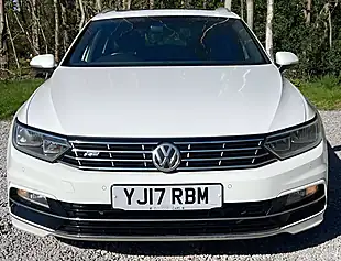 Used 2017 Volkswagen Passat R-Line Pure White - Interior and Exterior details 8