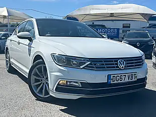 Used 2017 Volkswagen Passat R Line White - Interior and Exterior details 7