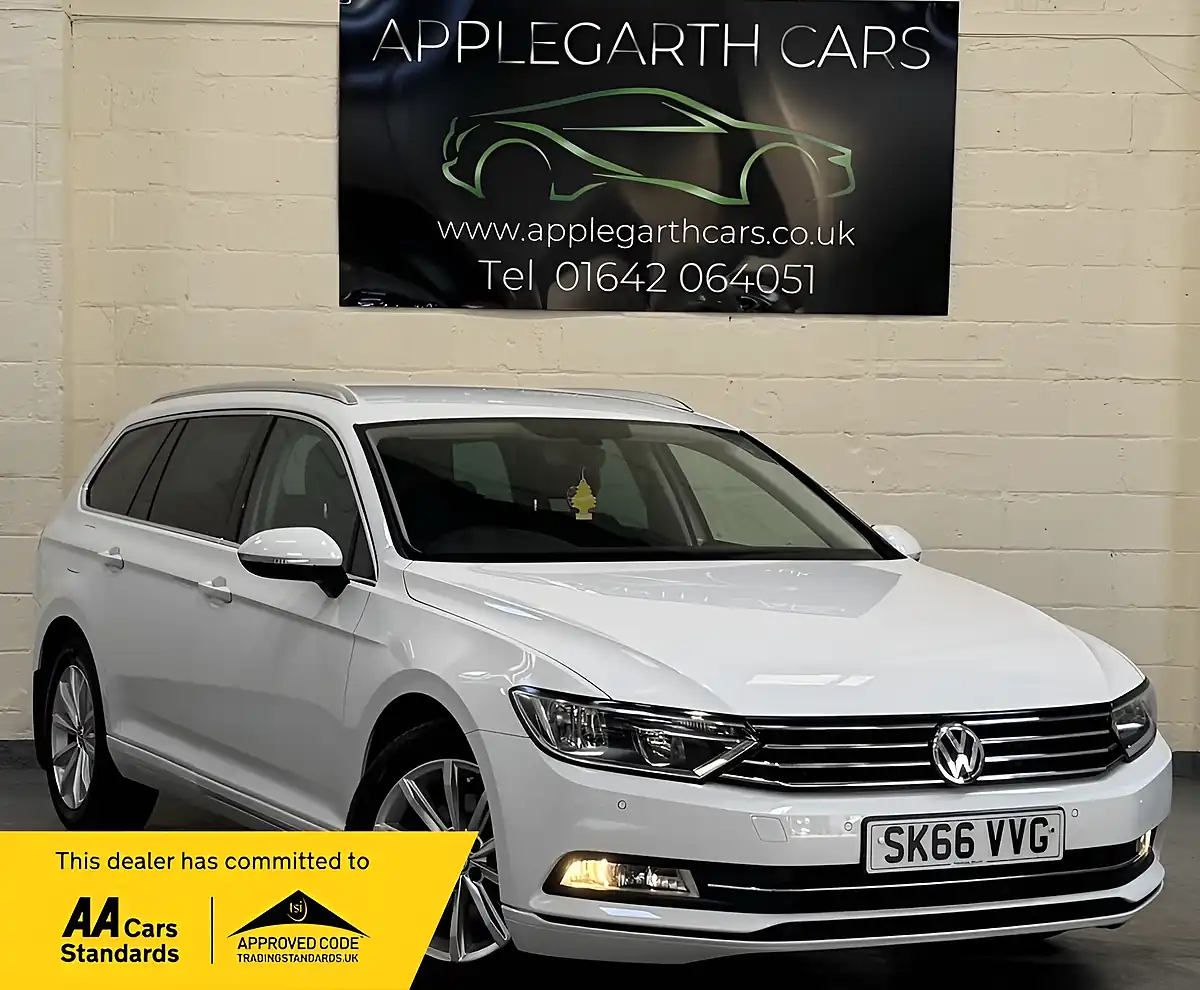 Used 2017 Volkswagen Passat Se Business White - Interior and Exterior details 2