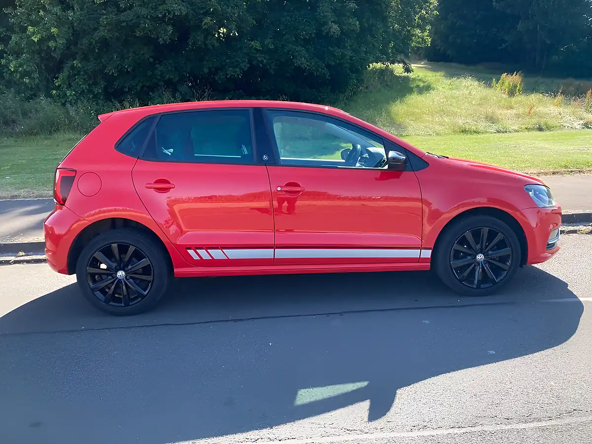 Used 2017 Volkswagen Polo Beats Red - Interior and Exterior details 2