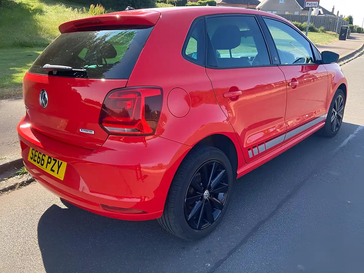 Used 2017 Volkswagen Polo Beats Red - Interior and Exterior details 3