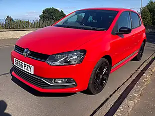 Used 2017 Volkswagen Polo Beats Red - Interior and Exterior details 7