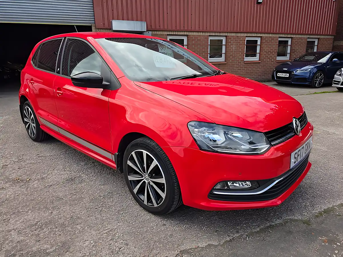 Used 2017 Volkswagen Polo Beats Red - Front View