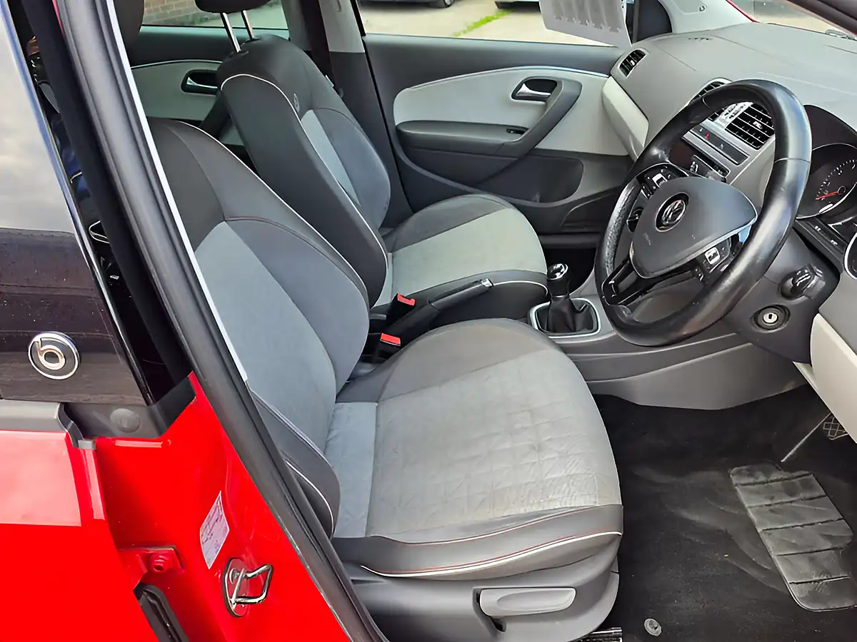 Used 2017 Volkswagen Polo Beats Red - Interior and Exterior details 17