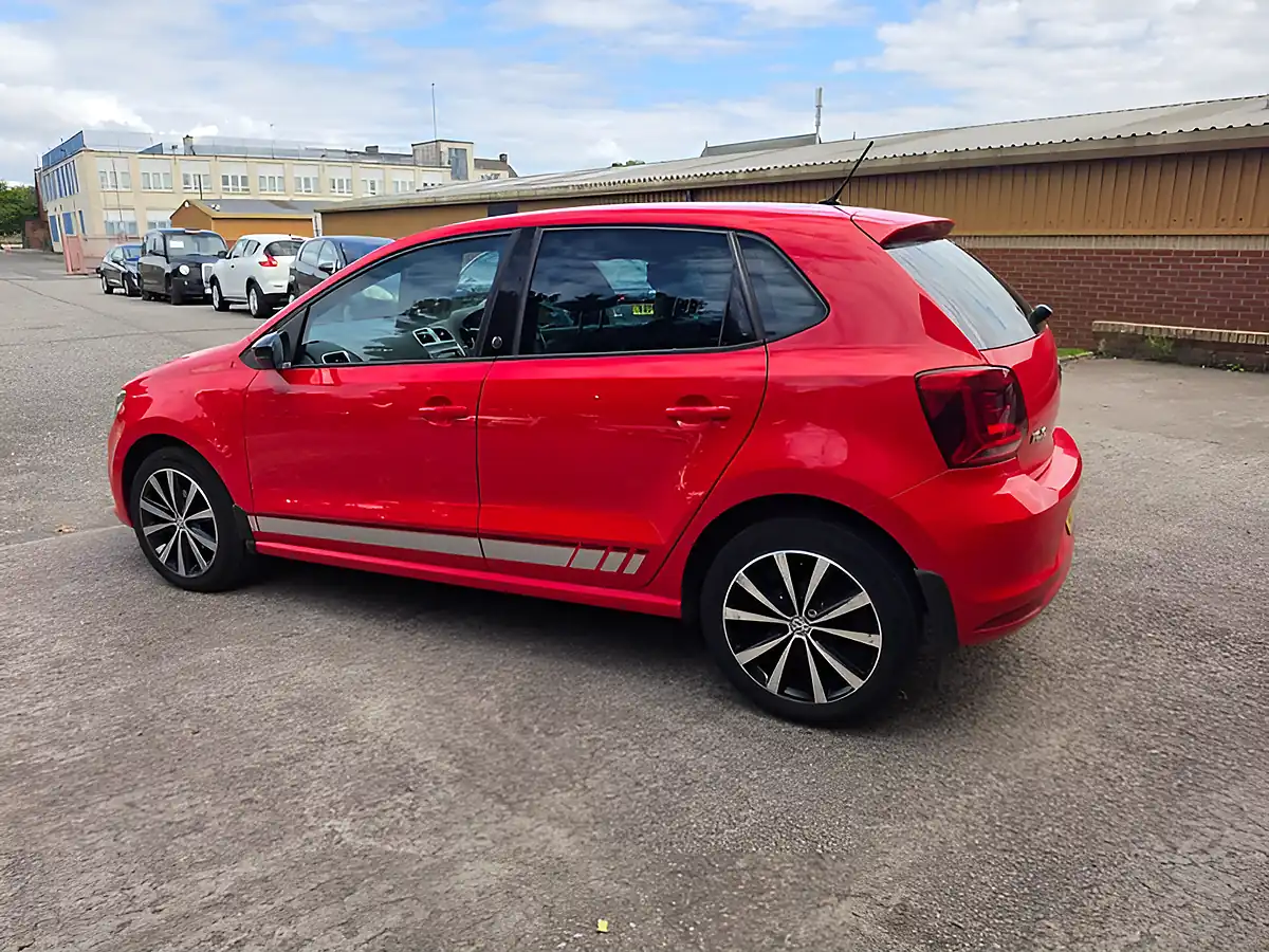 Used 2017 Volkswagen Polo Beats Red - Interior and Exterior details 7