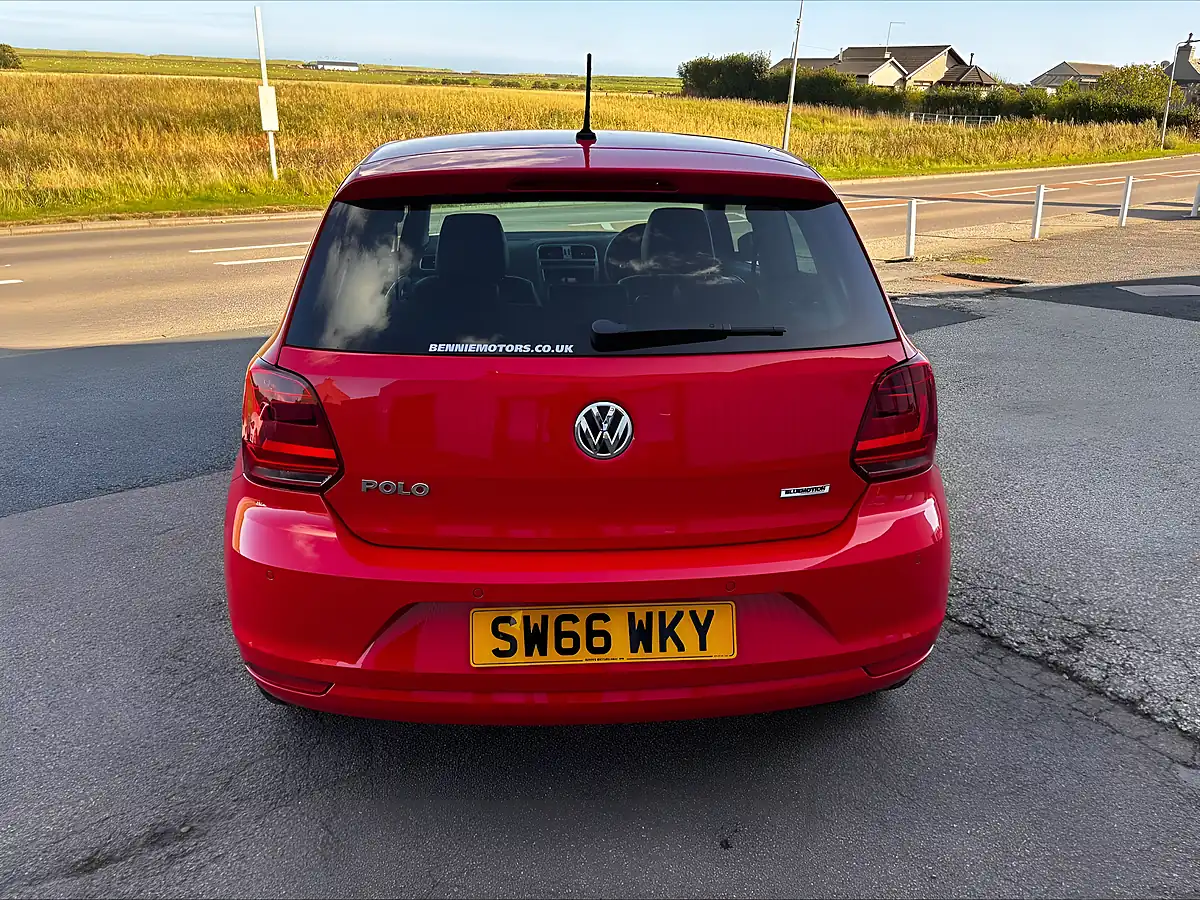 Used 2017 Volkswagen Polo Beats Red - Interior and Exterior details 5