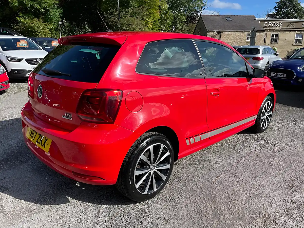 Used 2017 Volkswagen Polo Beats Red - Interior and Exterior details 8