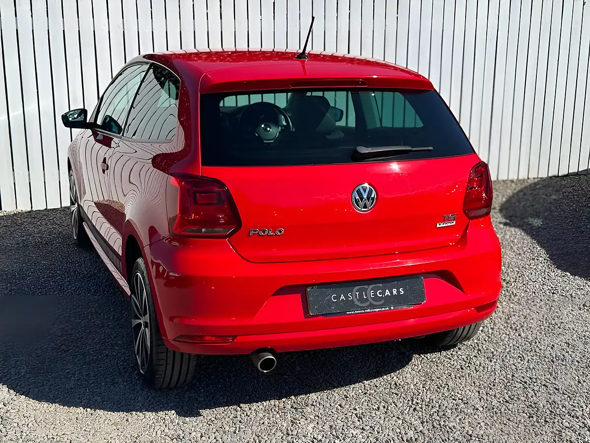 Used 2017 Volkswagen Polo Beats Red - Interior and Exterior details 4