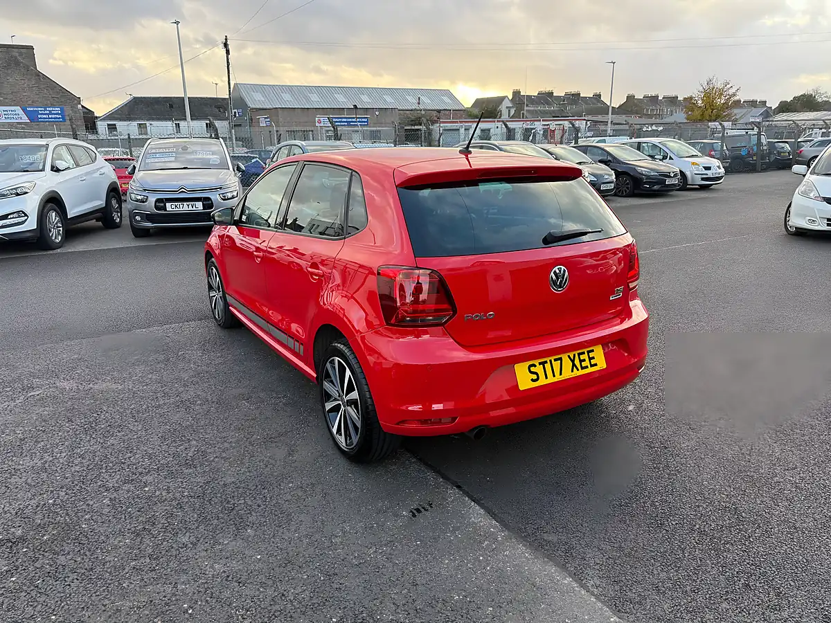 Used 2017 Volkswagen Polo Beats Red - Interior and Exterior details 7