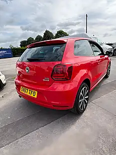 Used 2017 Volkswagen Polo Beats Red - Interior and Exterior details 4