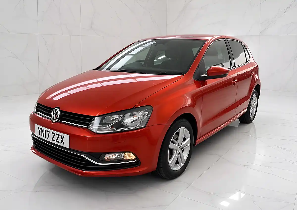Used 2017 Volkswagen Polo Bluemotion Tech Match Carmen Red - Interior and Exterior details 3