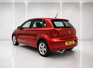Used 2017 Volkswagen Polo Bluemotion Tech Match Carmen Red - Interior and Exterior details 5