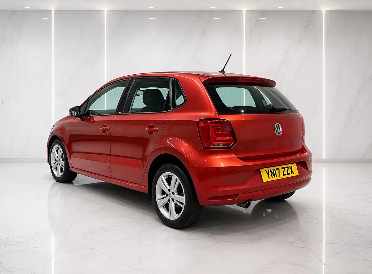 Used 2017 Volkswagen Polo Bluemotion Tech Match Carmen Red - Interior and Exterior details 5