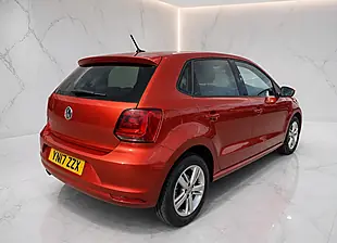Used 2017 Volkswagen Polo Bluemotion Tech Match Carmen Red - Interior and Exterior details 7