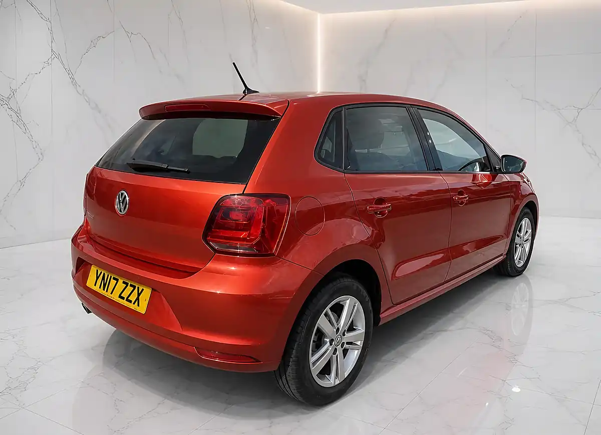Used 2017 Volkswagen Polo Bluemotion Tech Match Carmen Red - Interior and Exterior details 7