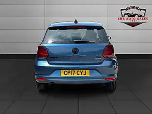 Used 2017 Volkswagen Polo Bluemotion Tech Match Edition Blue - Interior and Exterior details 6