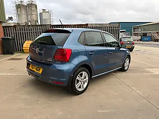 Used 2017 Volkswagen Polo Bluemotion Tech Match Edition Blue - Interior and Exterior details 2