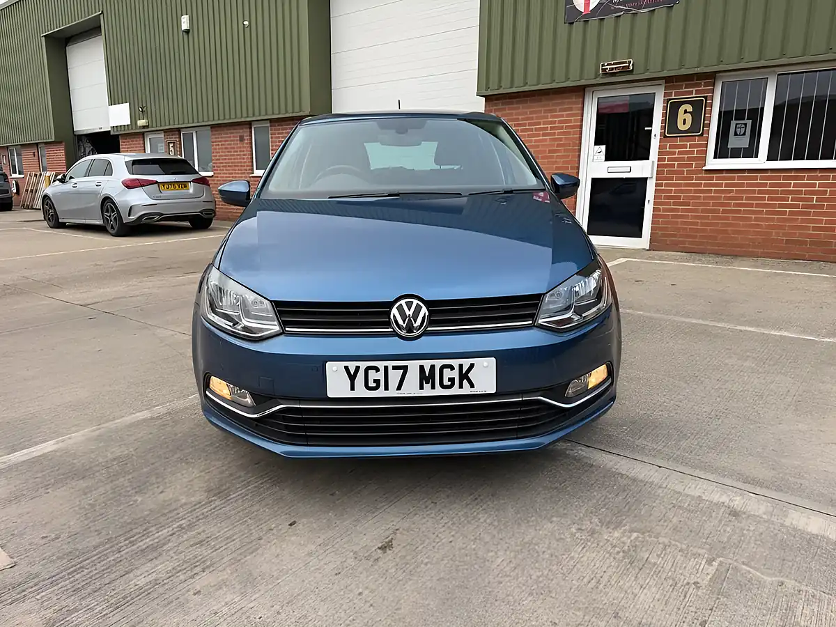Used 2017 Volkswagen Polo Bluemotion Tech Match Edition Blue - Interior and Exterior details 5