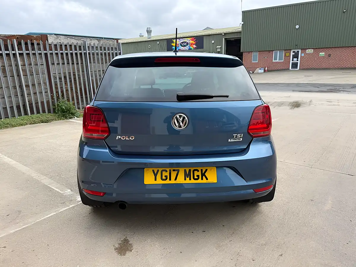 Used 2017 Volkswagen Polo Bluemotion Tech Match Edition Blue - Interior and Exterior details 6