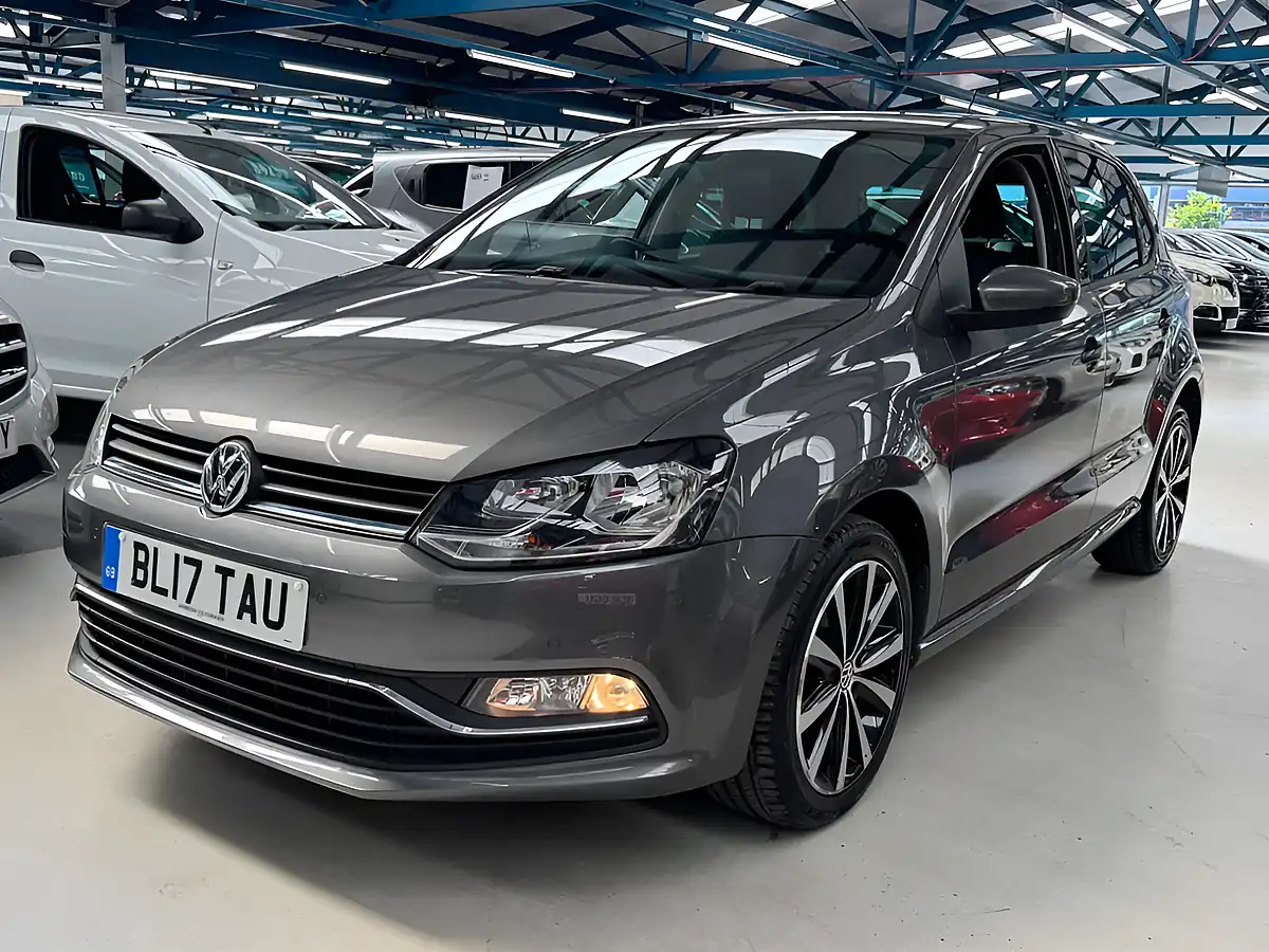 Used 2017 Volkswagen Polo Bluemotion Tech Match Edition Grey - Front View