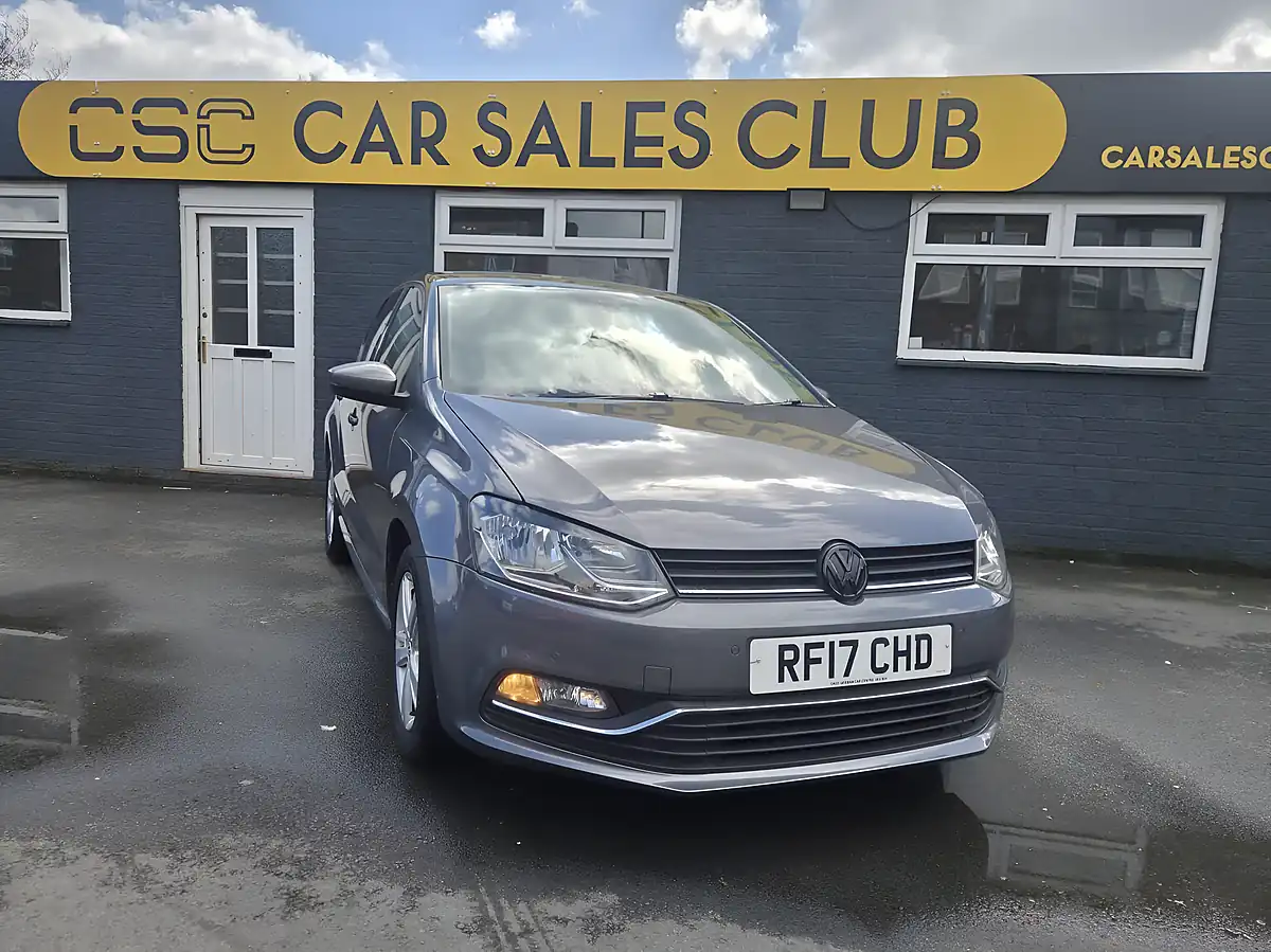 Used 2017 Volkswagen Polo Bluemotion Tech Match Edition Grey - Front View